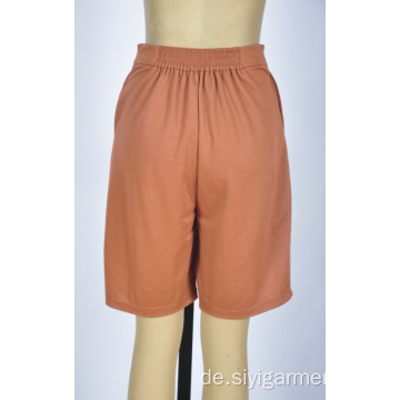 Coole orange Shorts für Damen